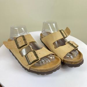 Genuins Leather Slide Sandal